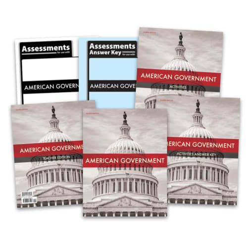 BJU Press American Government Home School Kit 4th Edition