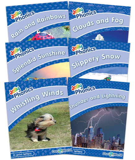 Jolly Phonics Readers Level 4 Our World Set