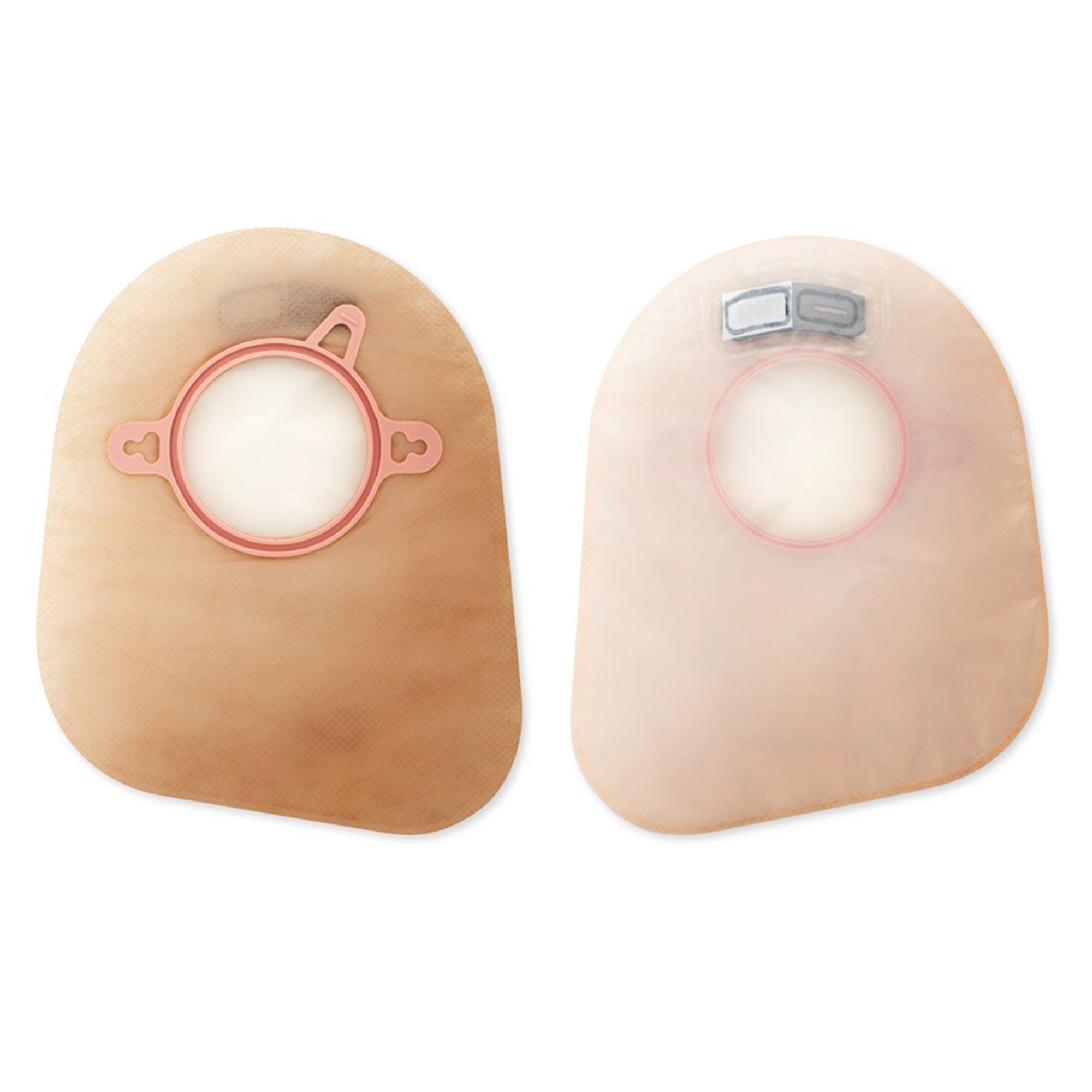 New Image 18392 Two-Piece Beige Ostomy Pouch, Pre-cut to Fit 44 mm Stoma, Green MK 545239