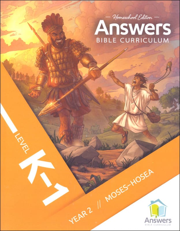 Answers Bible Curriculum: K-1 Homeschool Student Book Year 2