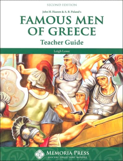 Famous Men of Greece Teacher Guide (2nd Edition) | Memoria Press