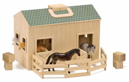 Melissa & Doug Fold & Go Stable