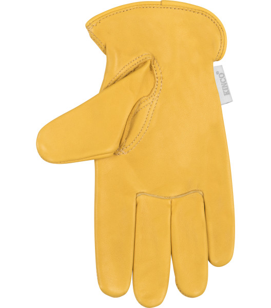 Women&rsquo;s Premium Grain Deerskin Driver, Golden, large