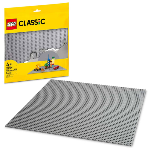 LEGO Classic Gray Baseplate (11024)