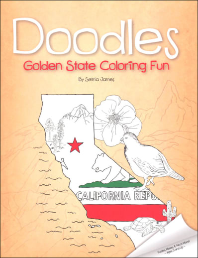 Doodles Golden State Coloring Fun