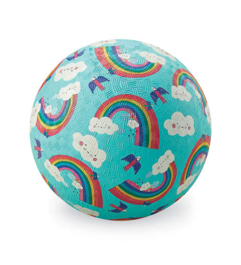 Crocodile Creek Rainbow Dreams Playground Ball - 7 inch