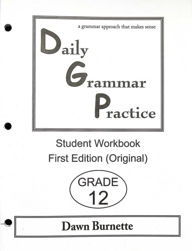Daily Grammar Practice Student Workbook Grade 12 (1st Edition)