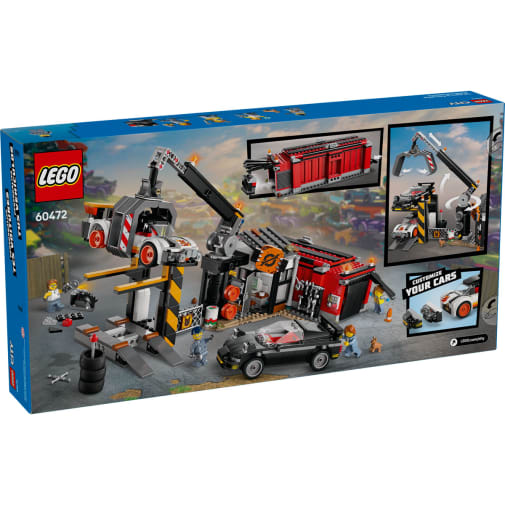 LEGO City Scrapyard with Cars (60472)
