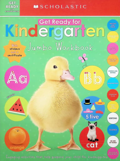 Get Ready for Kindergarten Jumbo Workbook: Scholastic Early Learners (Jumbo Workbook)