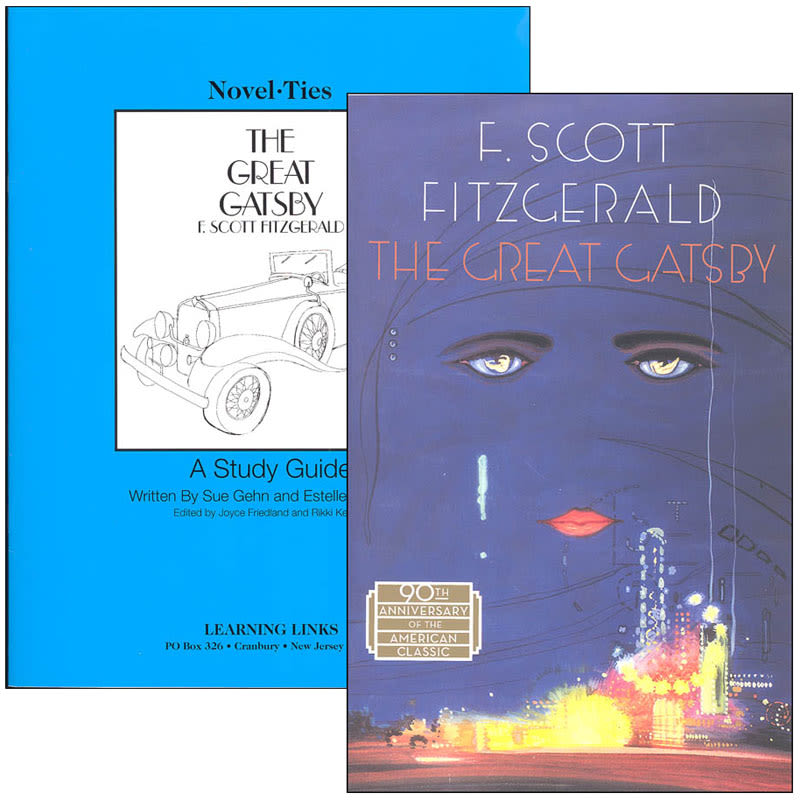 Great Gatsby Novel-Ties Study Guide & Book Set