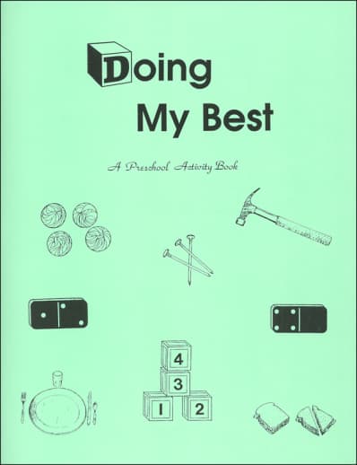 Doing My Best Preschool Activity Book