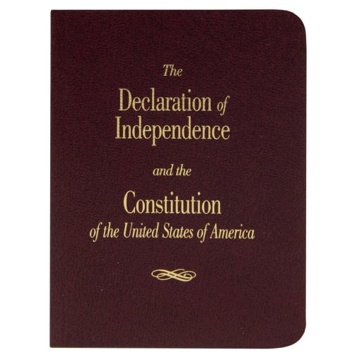 Declaration of Independence and Constitution of the U.S. Pocket Edition