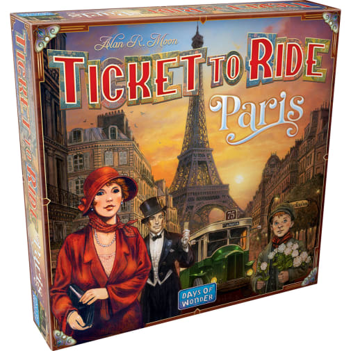 Ticket to Ride Paris Board Game | Days of Wonder
