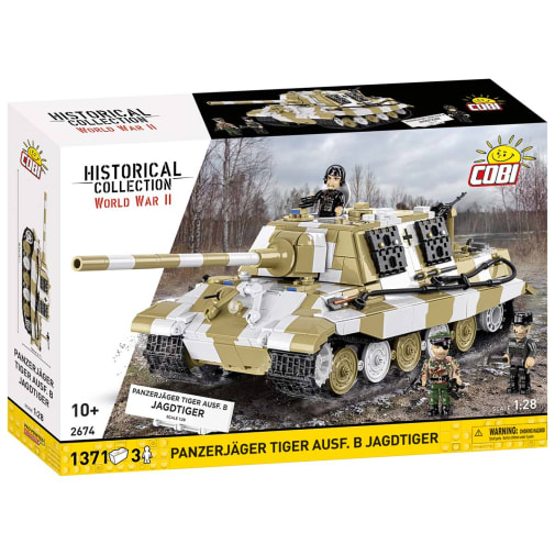 COBI Panzerjager Tiger Ausf. B - 1355 pieces (World War II Historical Collection)