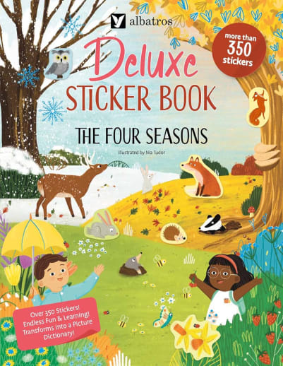 Deluxe Sticker Book: The Four Seasons
