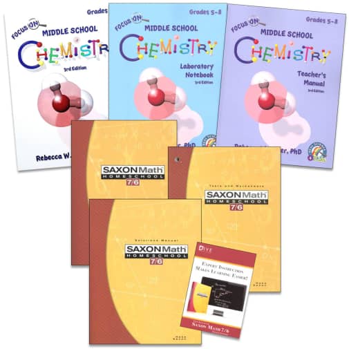 Forest Trail Academy Grade 6 Math & Science Package