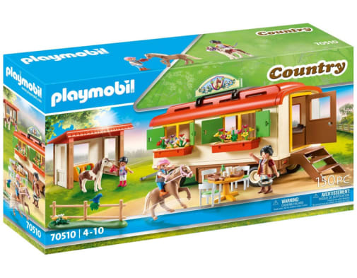 Playmobil Pony Shelter with Mobile Home (Country)