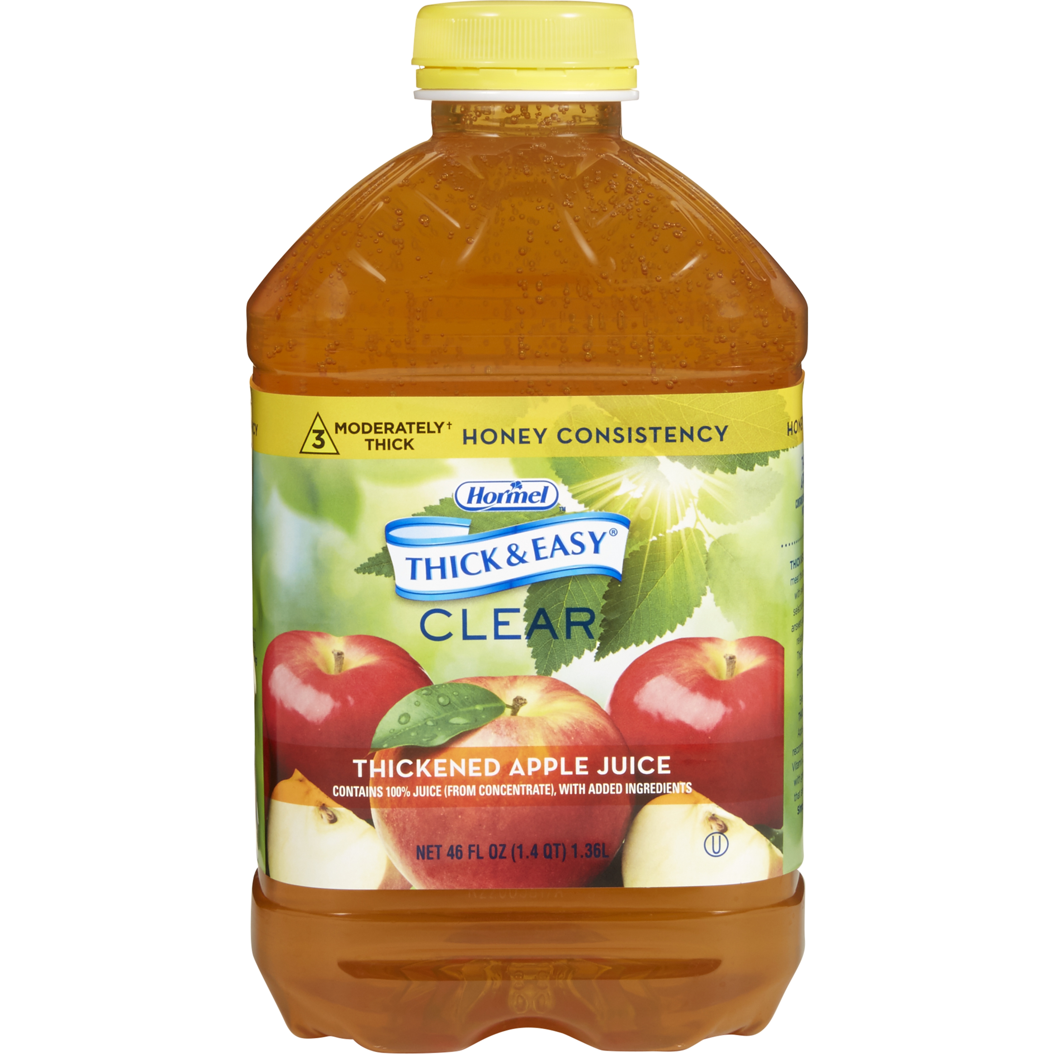 Thick & Easy Honey Consistency Apple Thickened Beverage, 46-ounce bottle MK 797170
