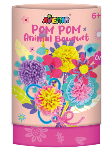 Pom Pom Flower Bouquet Kit
