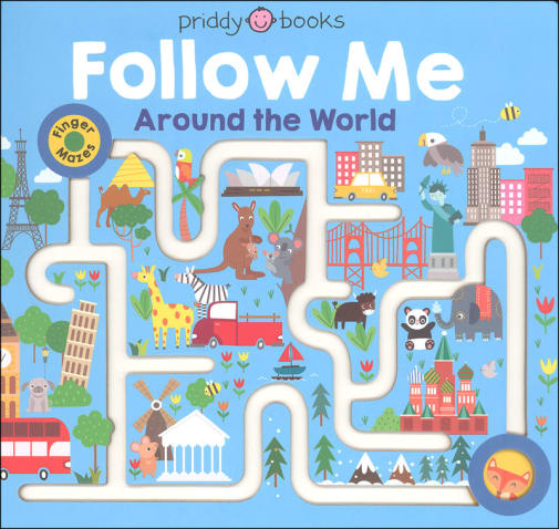 Maze Book: Follow Me Around the World