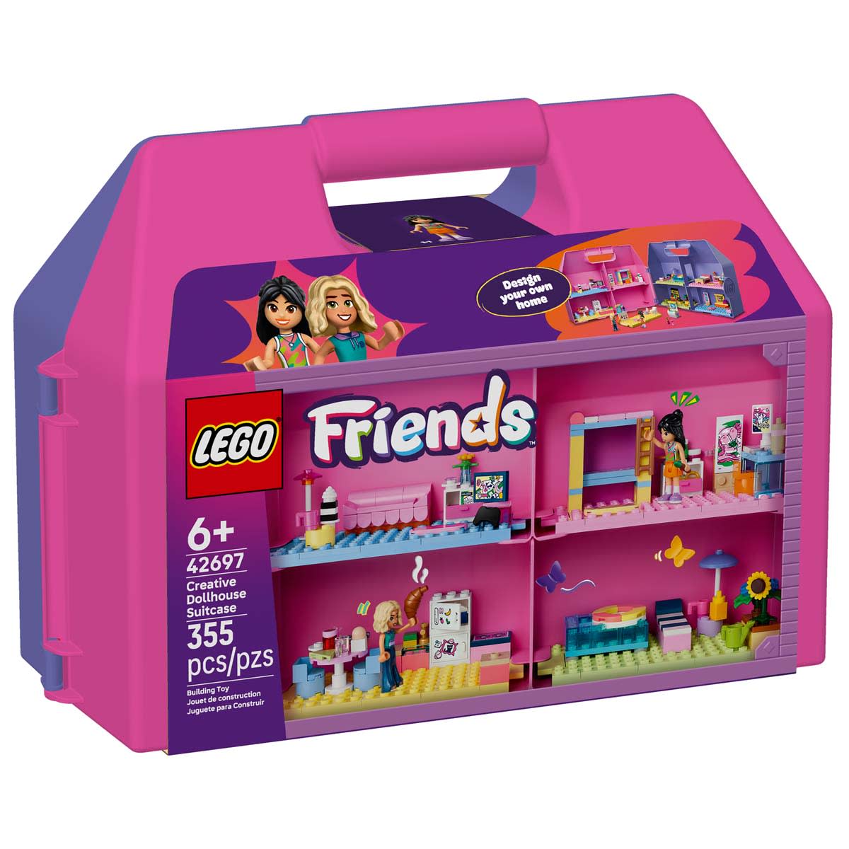 Big into Friends ぬいぐるみ 10箱セット LEGO Friends Creative Dollhouse Suitcase (42697)