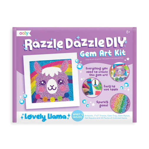 Razzle Dazzle DIY Gem Art Kit - Lovely Llama