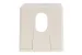 Keystone Surface Mount Box, 1 Port, Ivory