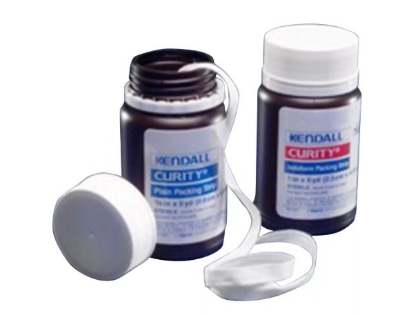 Curity Iodoform Wound Packing Strip,  inch x 5 yard MK 226381