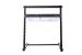 12U Freestanding Equipment Rack, 19in, Black