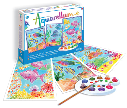 Aquarellum Large - Coral Reefs