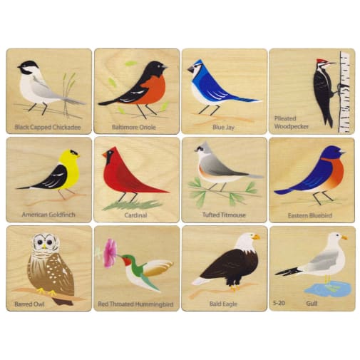 Memory Tiles - Birds