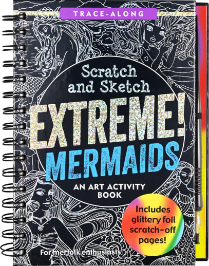 Scratch and Sketch Extreme! Mermaids (Trace Along)