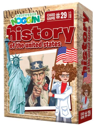 Professor Noggin History of the U.S. Card Game
