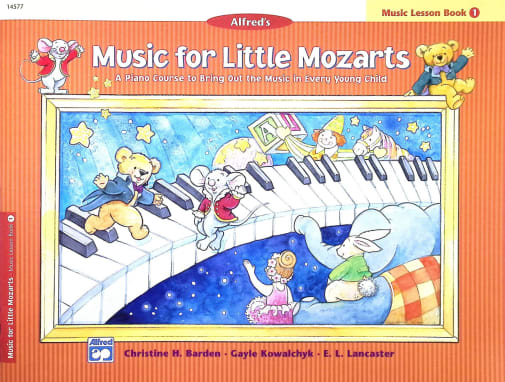 Music for Little Mozarts Music Lesson Book 1