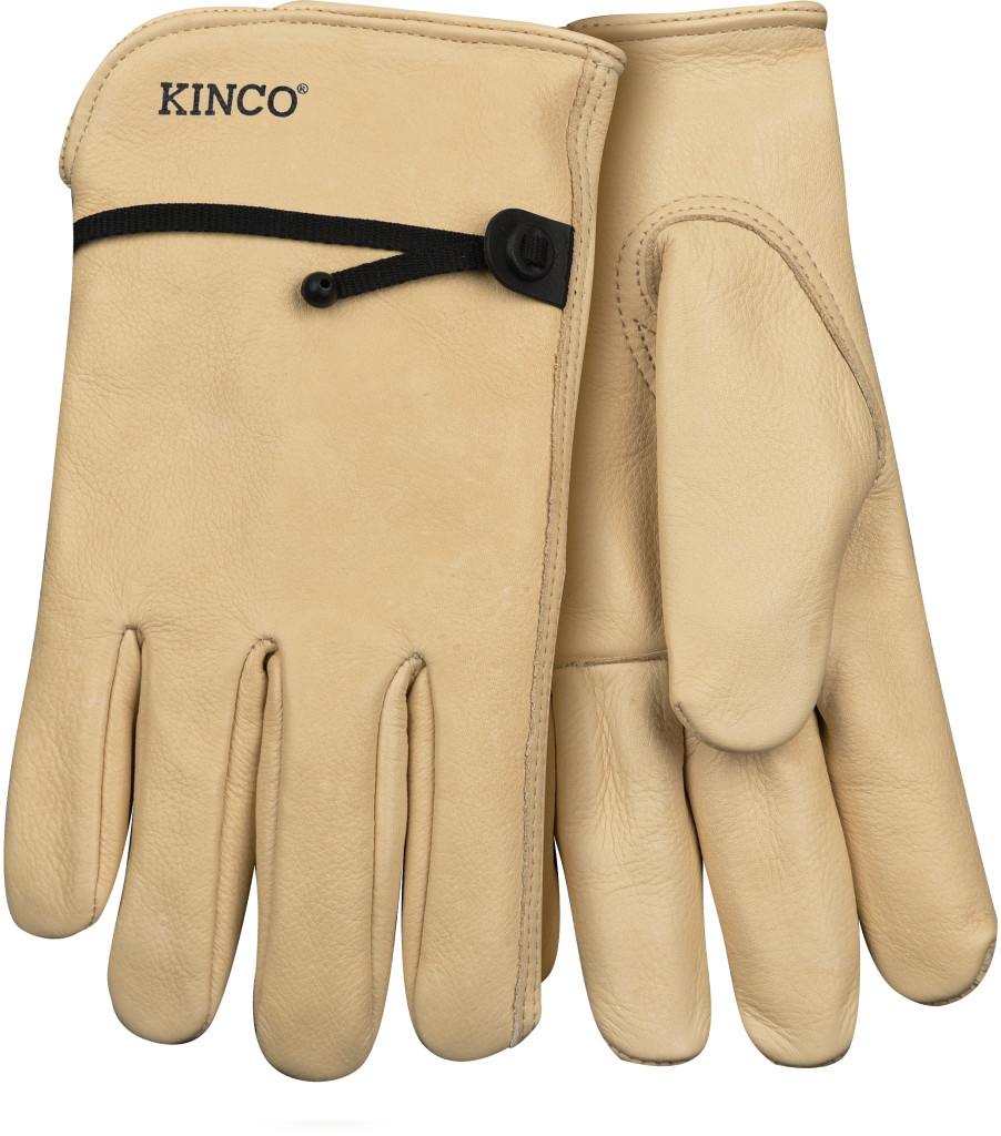 Grain Cowhide Driver with Pull-strap, Tan, large image number 0