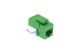 Cat5e Tool Less RJ45 Keystone Jack, Green