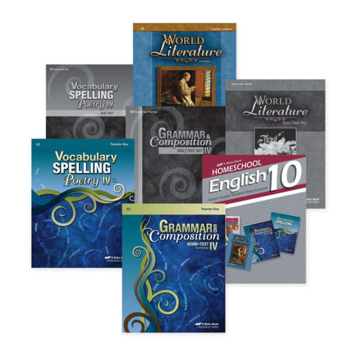 Abeka Language Arts: English 10 Homeschool Parent Kit