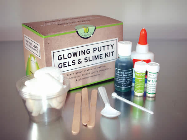 Glowing Putty, Gels & Slime Kit
