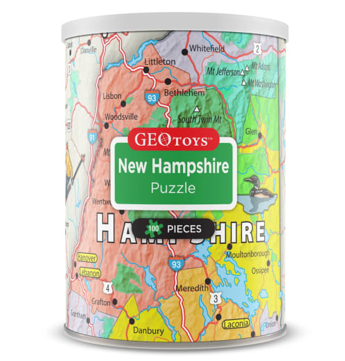 New Hampshire Mini Puzzle - 100 pieces