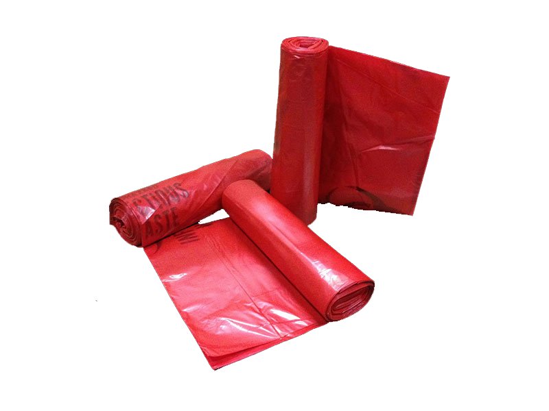 Colonial Bag Biohazard Waste Bag, 30 gallon Capacity, 30 x 36 Inch MK 854539