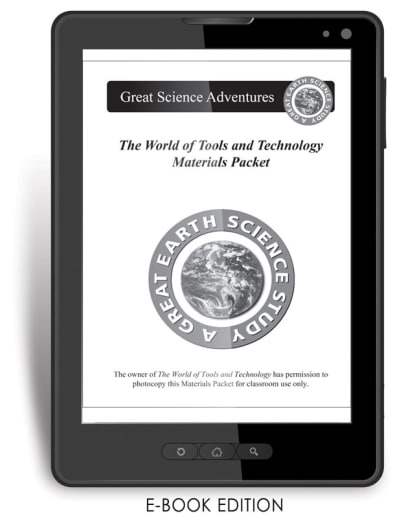 World of Tools and Technology Materials Packet e-book