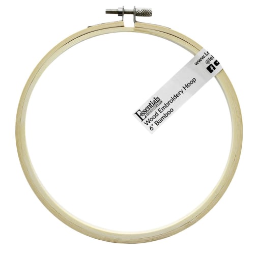 Wood Embroidery Hoop 6" - Bamboo