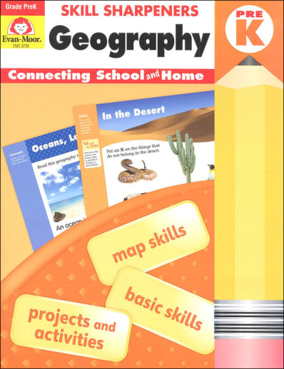 Skill Sharpeners: Geography - Grade PK