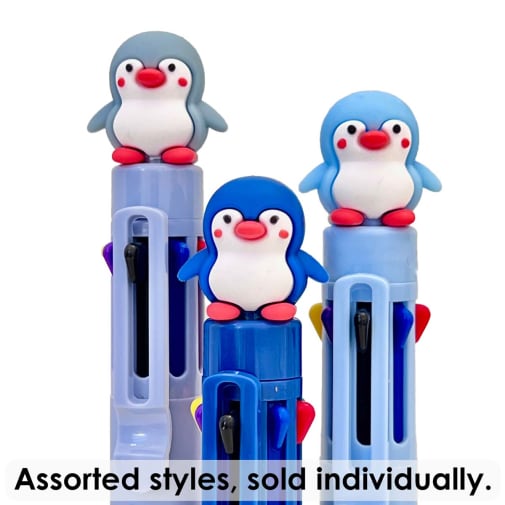 Penguin 8 Colors Ballpen (assorted style)