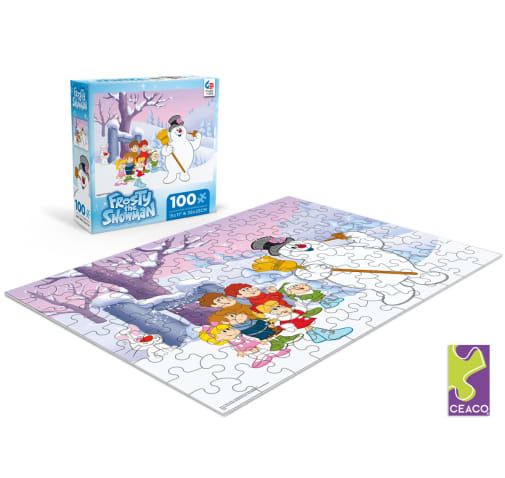 Ceaco Frosty The Snowman Fun with Frosty Puzzle (100 pieces)