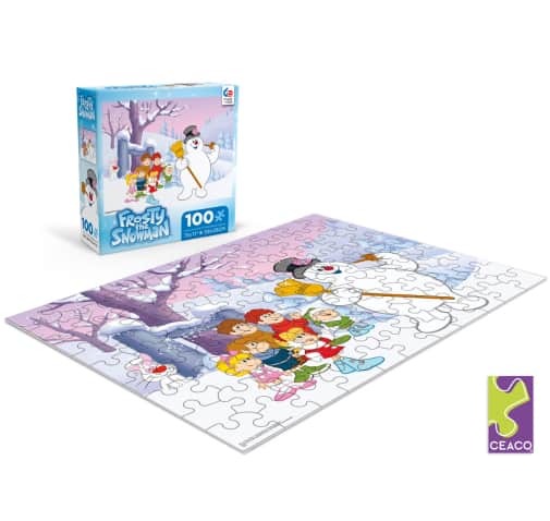 Ceaco Frosty The Snowman Fun with Frosty Puzzle (100 pieces)