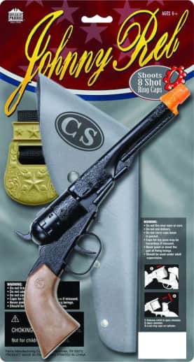 Parris Johnny Reb Pistol & Holster Set