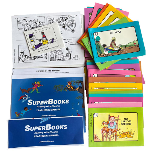 SuperBooks Reading with Phonics Home School Bundle