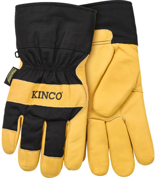 Lined Grain Deerskin Palm with Safety Cuff