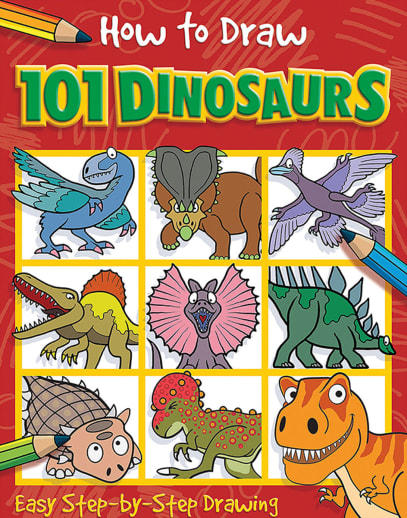 How to Draw 101 Dinosaurs